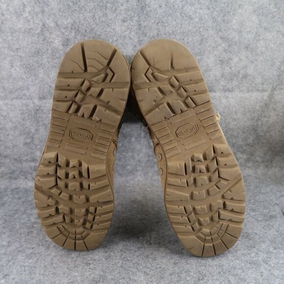 McRae Boots Mens 11.5 Combat Military Hot Weather Tactical Leather Vibram Brown - Picture 12 of 16